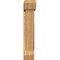 Ekena Millwork Traditional Slat Smooth Bracket w/ Offset Brace, Western Red Cedar, 7 1/2"W x 32"D x 40"H BKT0806X32X40TRA06SWR - alternate 2